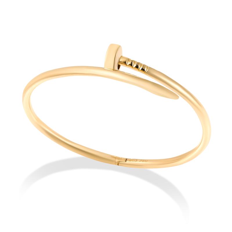 دستبند طلا زنانه کارتیه میخ کد MT1906