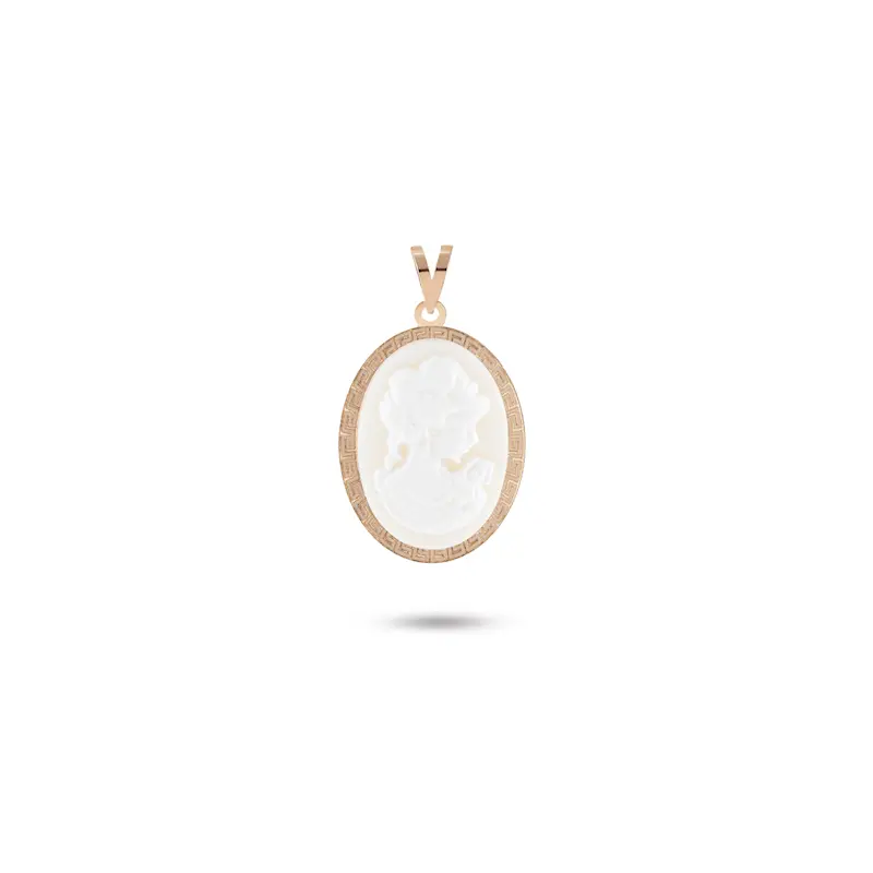 آویز گردنبند طلا زنانه طرح الیزابت کد MT2159