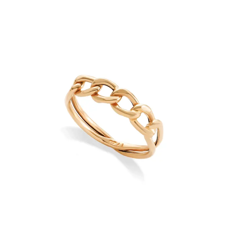 انگشتر طلا زنانه طرح کارتیه کد MT2154