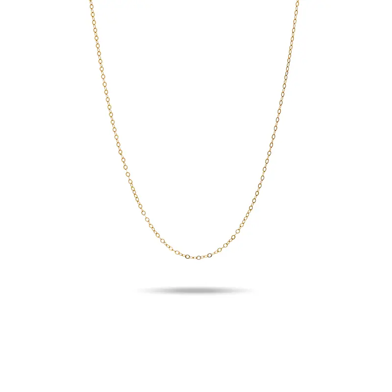 زنجیر طلا زنانه طرح فلامینگو کد MT1962