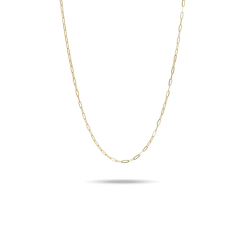 زنجیر طلا زنانه طرح هرمس کد MT1969