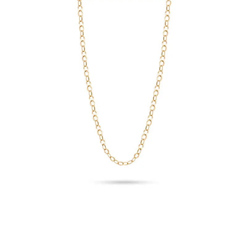 گردنبند طلا زنانه طرح حلقه ای کد MT1979 