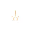 آویز گردنبند طلا زنانه طرح تاج کد MT2012