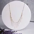 گردنبند طلا زنانه زنجیری طرح شراره‌ا‌ی کد MT2309