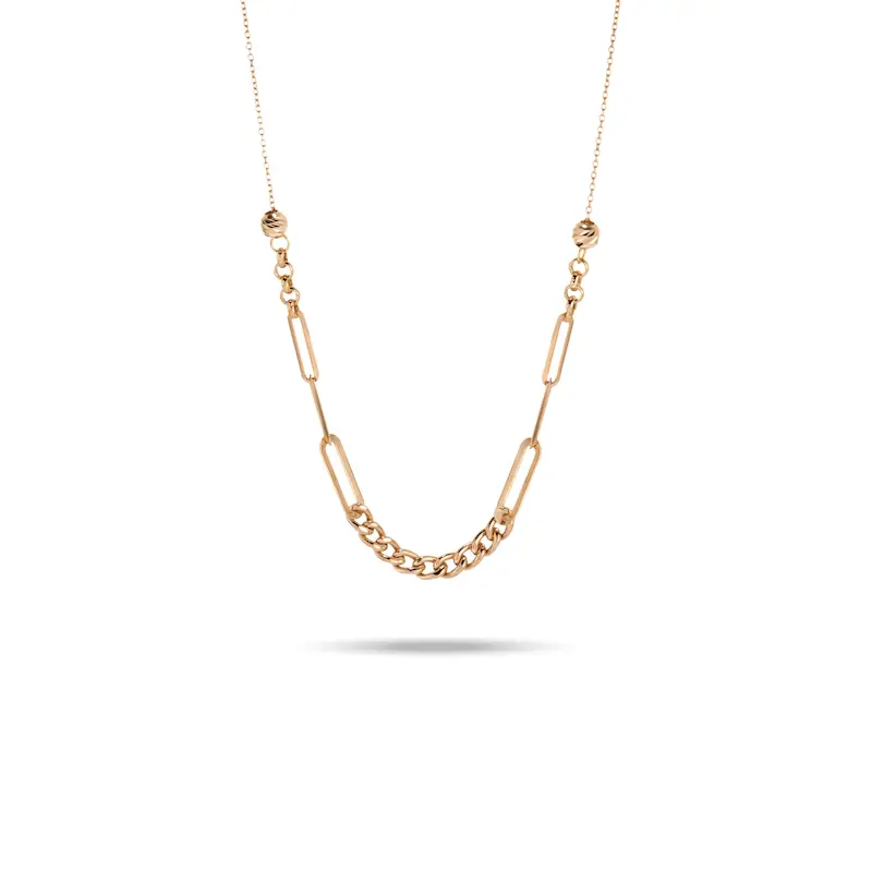 گردنبند طلا زنانه تیفانی کد MT2256