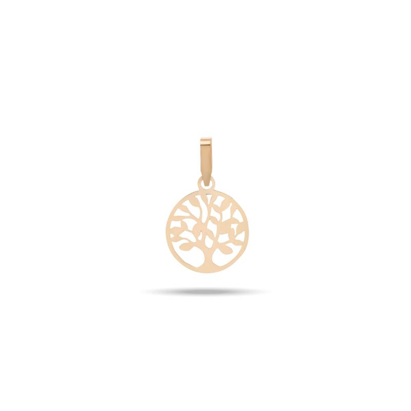 آویز گردنبند طلا زنانه طرح درخت کد MT2093