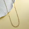 گردنبند طلا زنانه طرح فیگارو کنیک کد MT1977