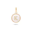 آویز گردنبند طلا زنانه حرف K کد MT2537