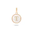 آویز گردنبند طلا زنانه حرف T کد MT2543