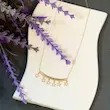 گردنبند طلا زنانه متصل طرح ستاره کد MT2515