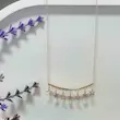 گردنبند طلا زنانه متصل طرح ستاره کد MT2516
