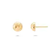 گوشواره طلا زنانه طرح میخی کد MT2307