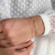 دستبند طلا زنانه هرمس کد MT1968 