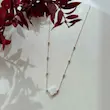 گردنبند طلا زنانه طرح ونکلیف کد MT2117