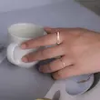 انگشتر طلا زنانه طرح برگ کد MT2619