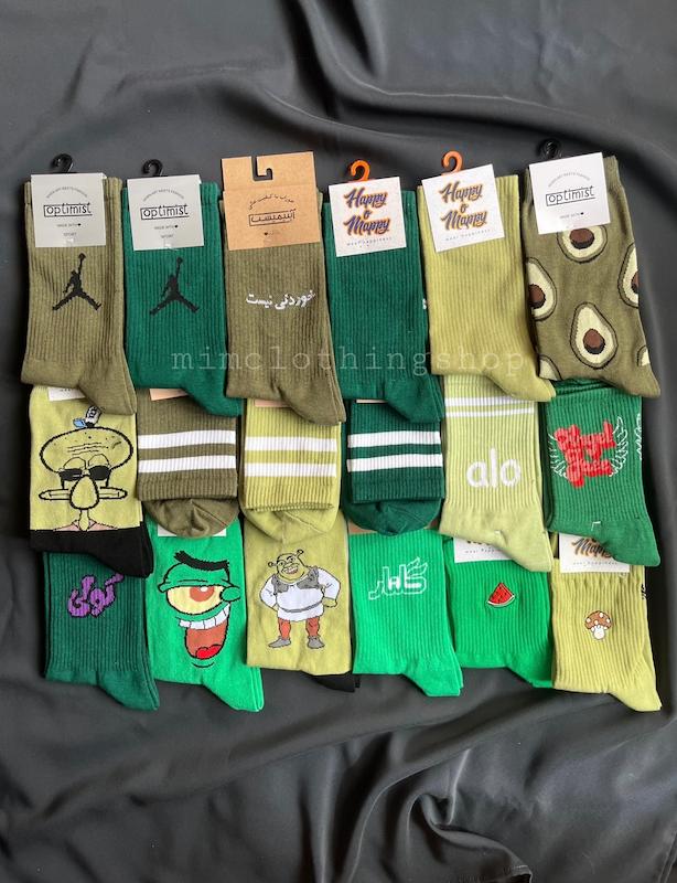 کد ۸۷ جوراب ساقدار سبز