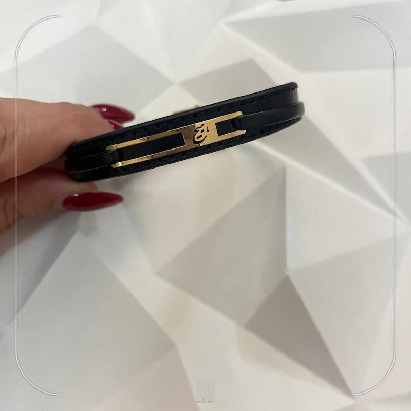 دستبند چرم مردانه