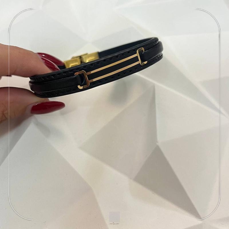 دستبند چرم مردانه