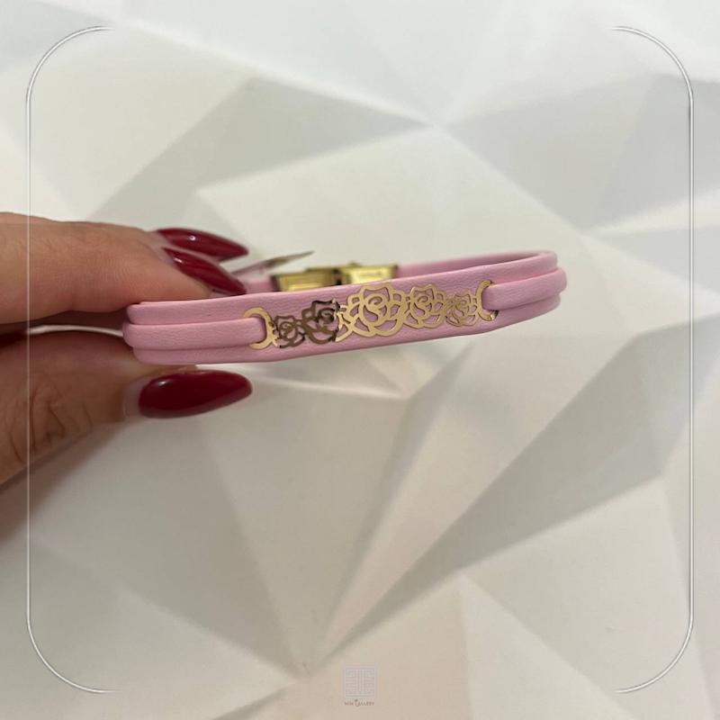 دستبند چرم دخترانه