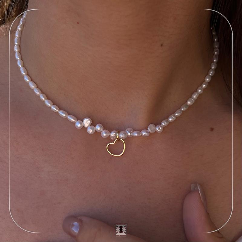 گردنی مرواریدی قلب