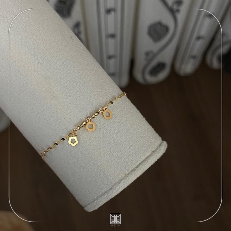 دستبند سه گل