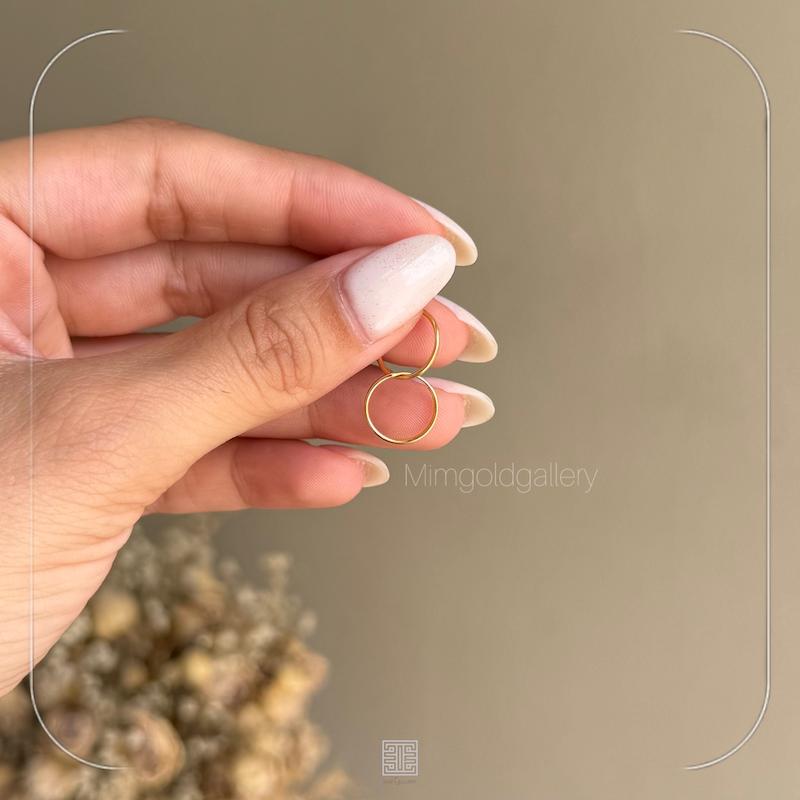 گوشواره حلقه ای