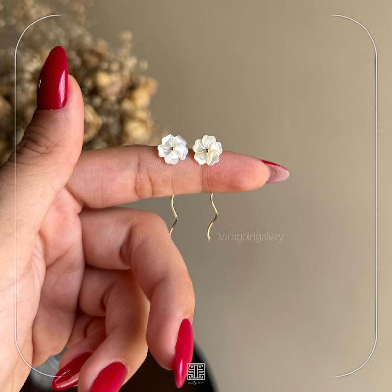 گوشواره کرلی شکوفه
