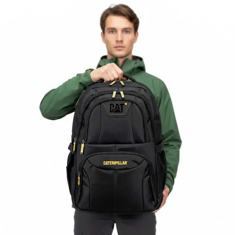 کوله‌پشتی مسافرتی کاترپیلار (CAT) مشکی مدل ۹۱۲