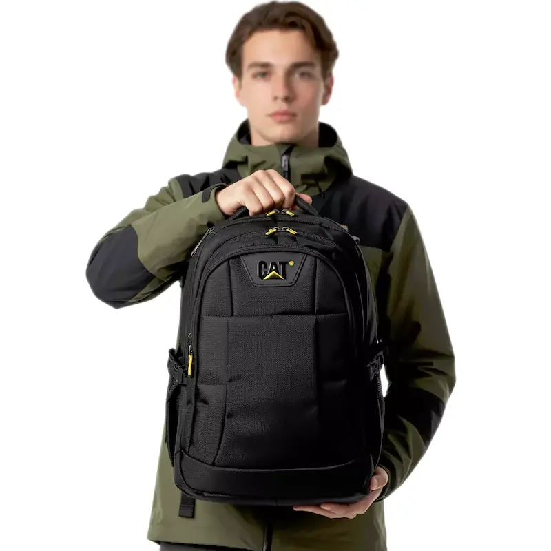 کوله‌پشتی مسافرتی کاترپیلار (CAT) مشکی مدل ۹۱۴
