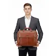 کیف لپ‌تاپ اداری (چرم مصنوعی) مدل ۲۲۰۱