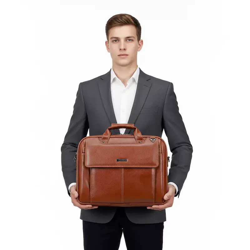 کیف لپ‌تاپ اداری (چرم مصنوعی) مدل ۲۲۰۱