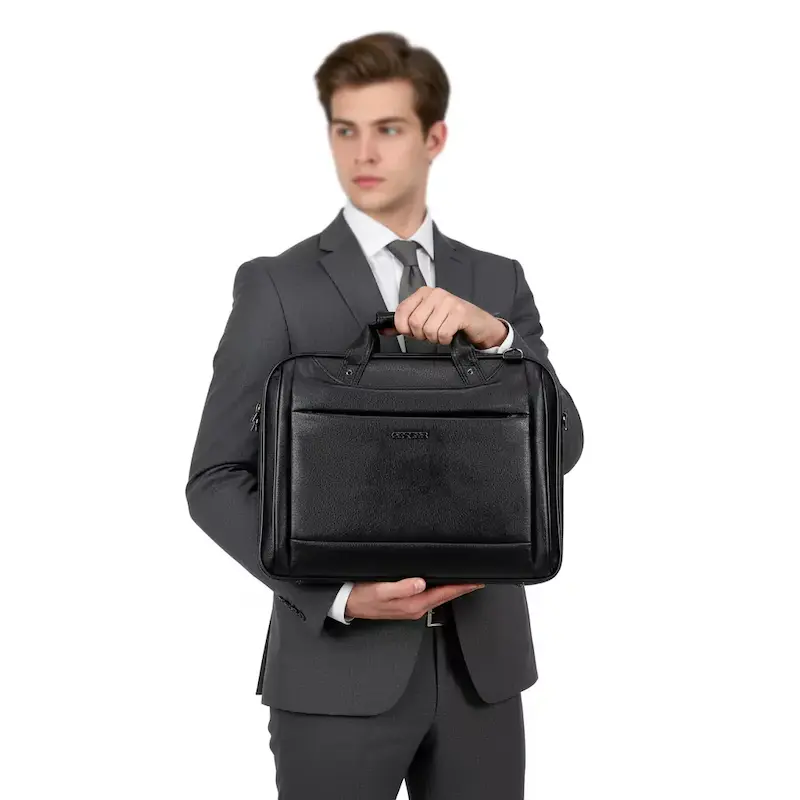 کیف اداری لپ‌تاپ (چرم مصنوعی) مدل ۲۲۰۵