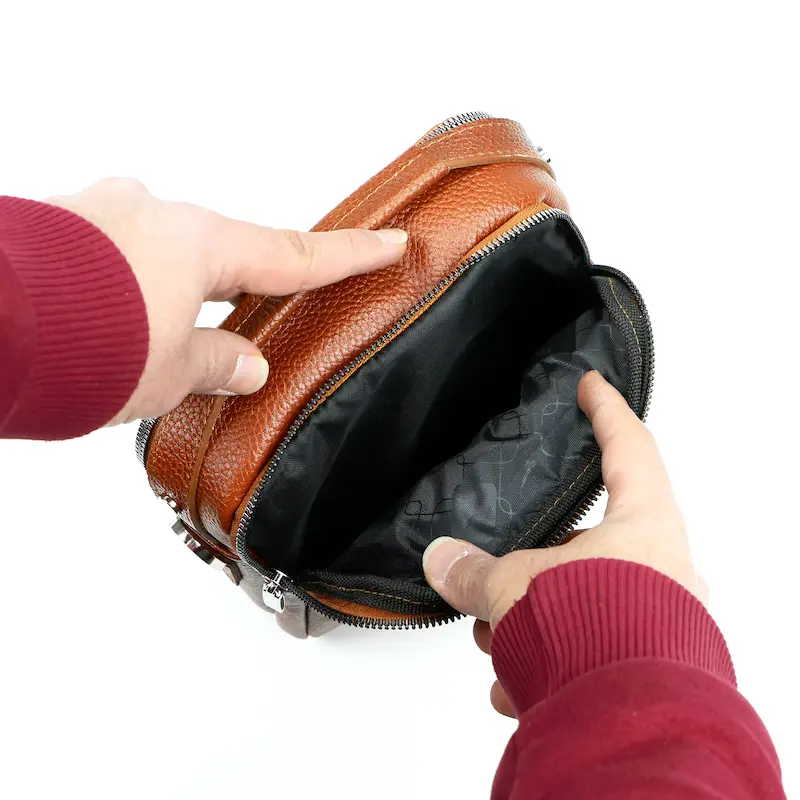 کیف دوشی چرم طبیعی مدل ۷۰۵۴