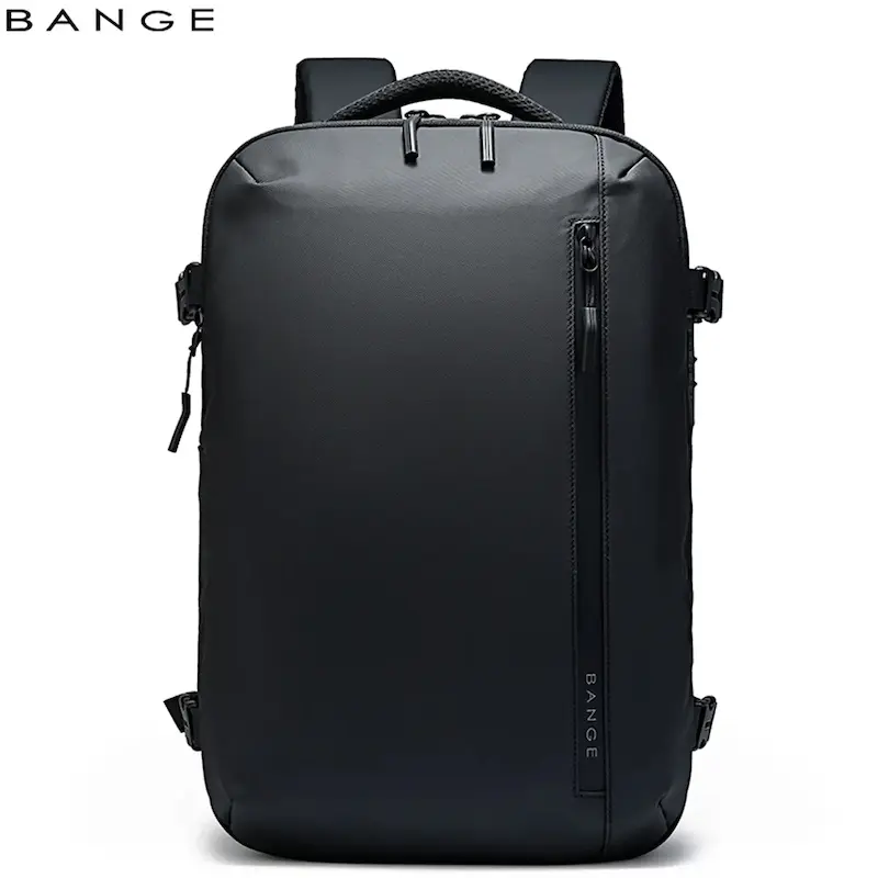 کوله پشتی لپ تاپ 15.6 اینچ مسافرتی ضد آب بنج (BANGE) مدل BG-7876-1 طرح چمدان با دریچه وکیوم