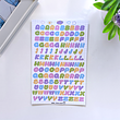 استیکر حروف انگلیسی Y2K Alphabet Sticker