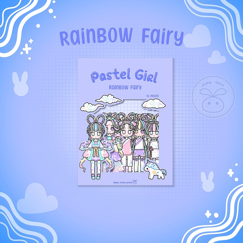 Pastel Girl 🌈✨ Rainbow Fairy