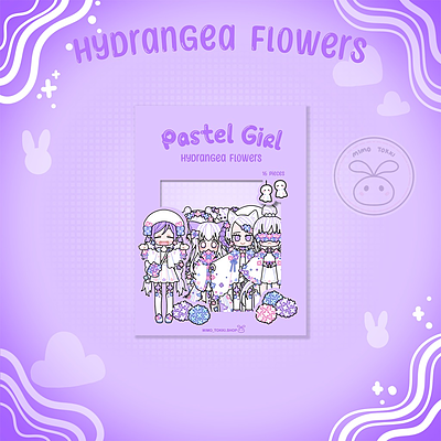 Pastel Girl 💜✨ Hydrangea Flowers