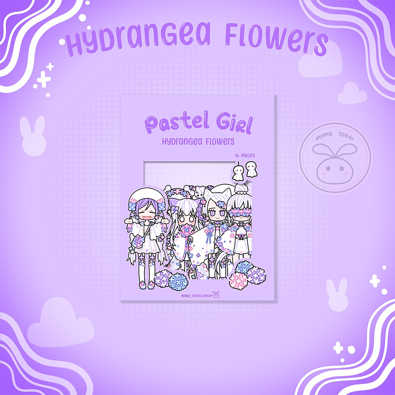 Pastel Girl 💜✨ Hydrangea Flowers