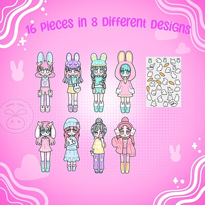 Pastel Girl 🐰💕 Bunny Girls