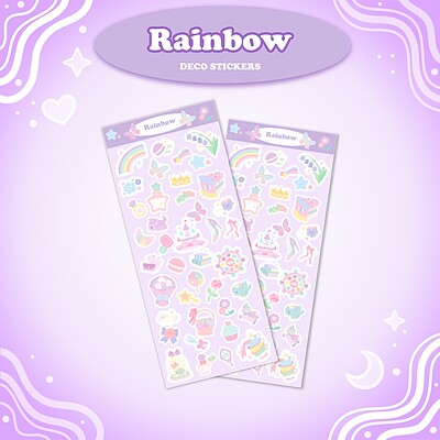 Rainbow 🌈Sticker Sheet