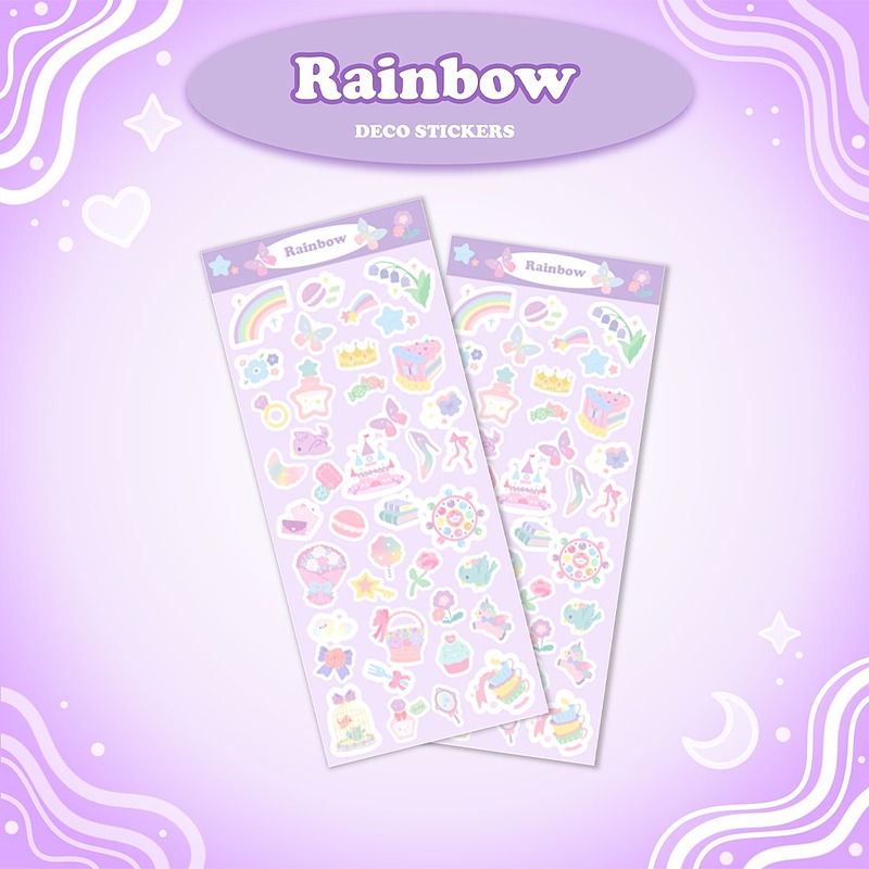 Rainbow 🌈Sticker Sheet