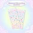 flower blooming 💐 Sticker Sheet