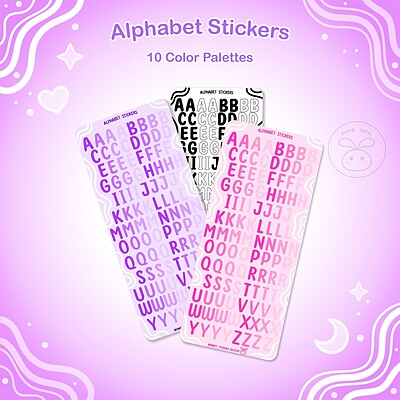 Alphabet Stickers