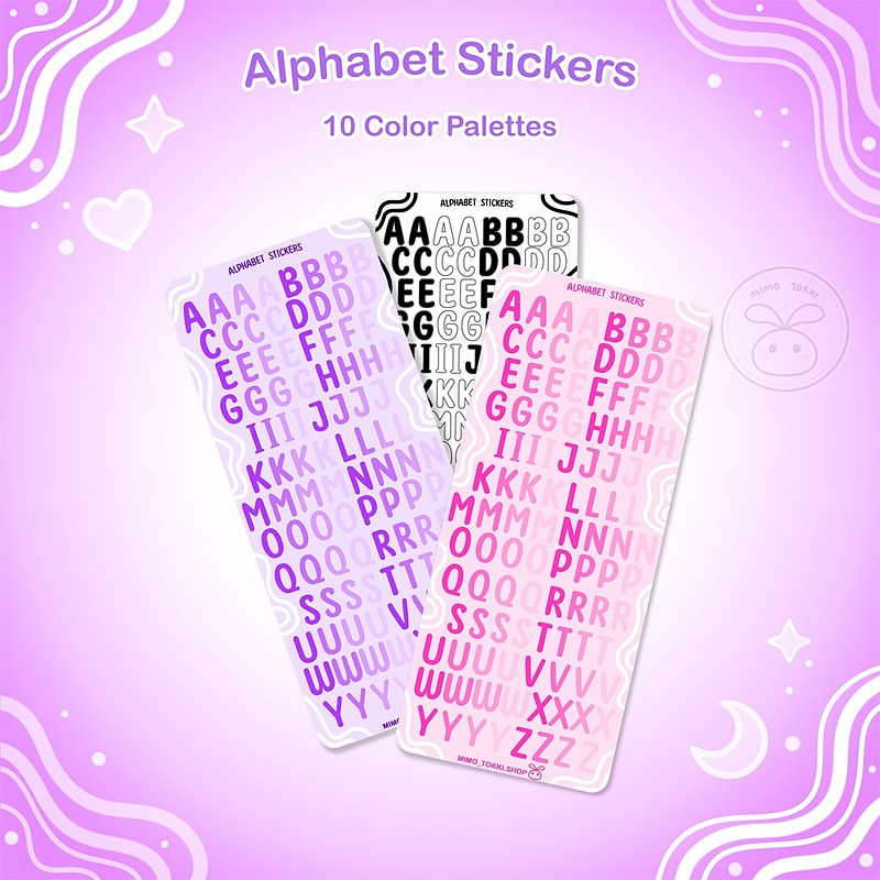 Alphabet Stickers