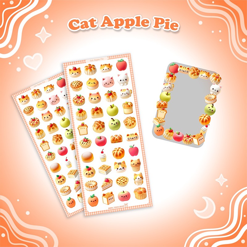 Cat Apple Pie