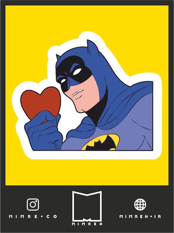 استیکر batman 17