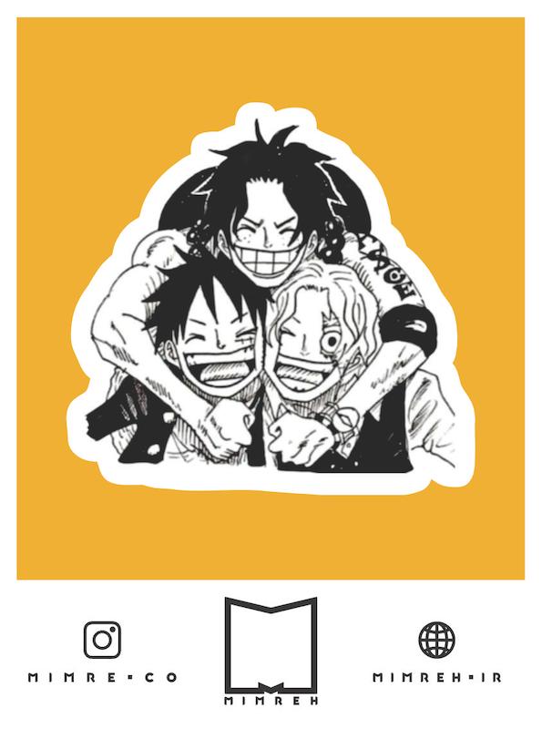 استیکر One piece30