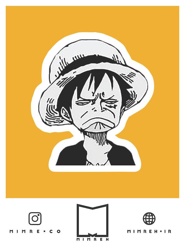 استیکر One piece28