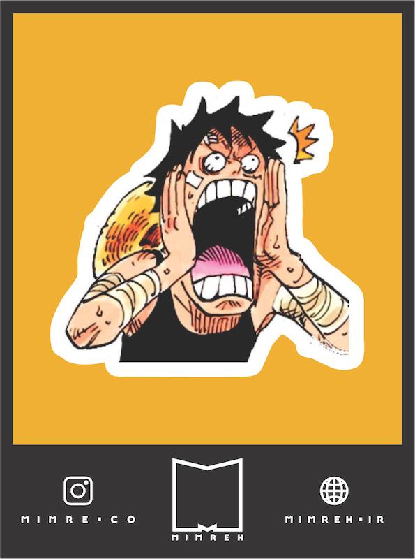 استیکر One piece22