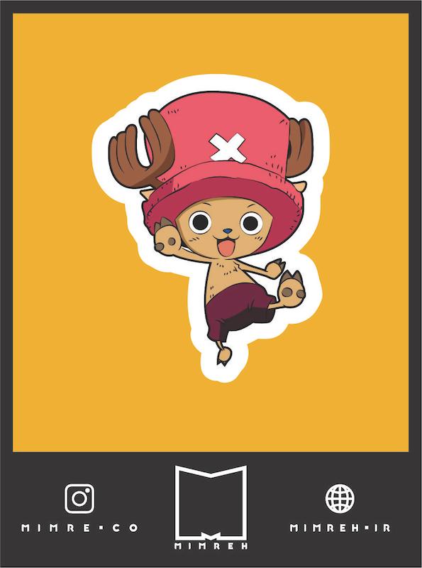 استیکر One piece18